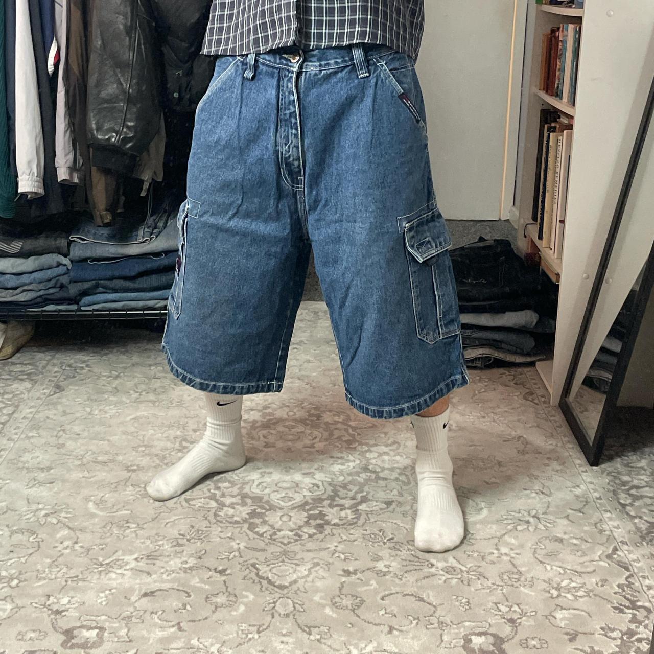 パンツ 00s ECKO UNLTD Check Shorts Ecko jorts Vintage 00s ECKO Unltd. Embroidered | Depop