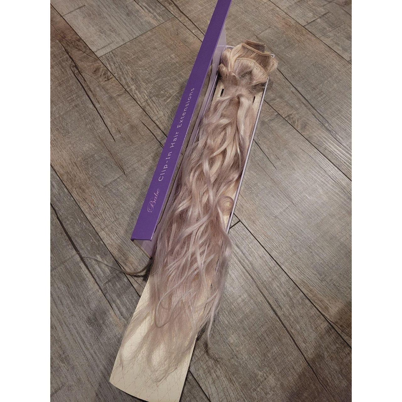 Babe clip in hair extensions They are 60 patsy 20"... Depop