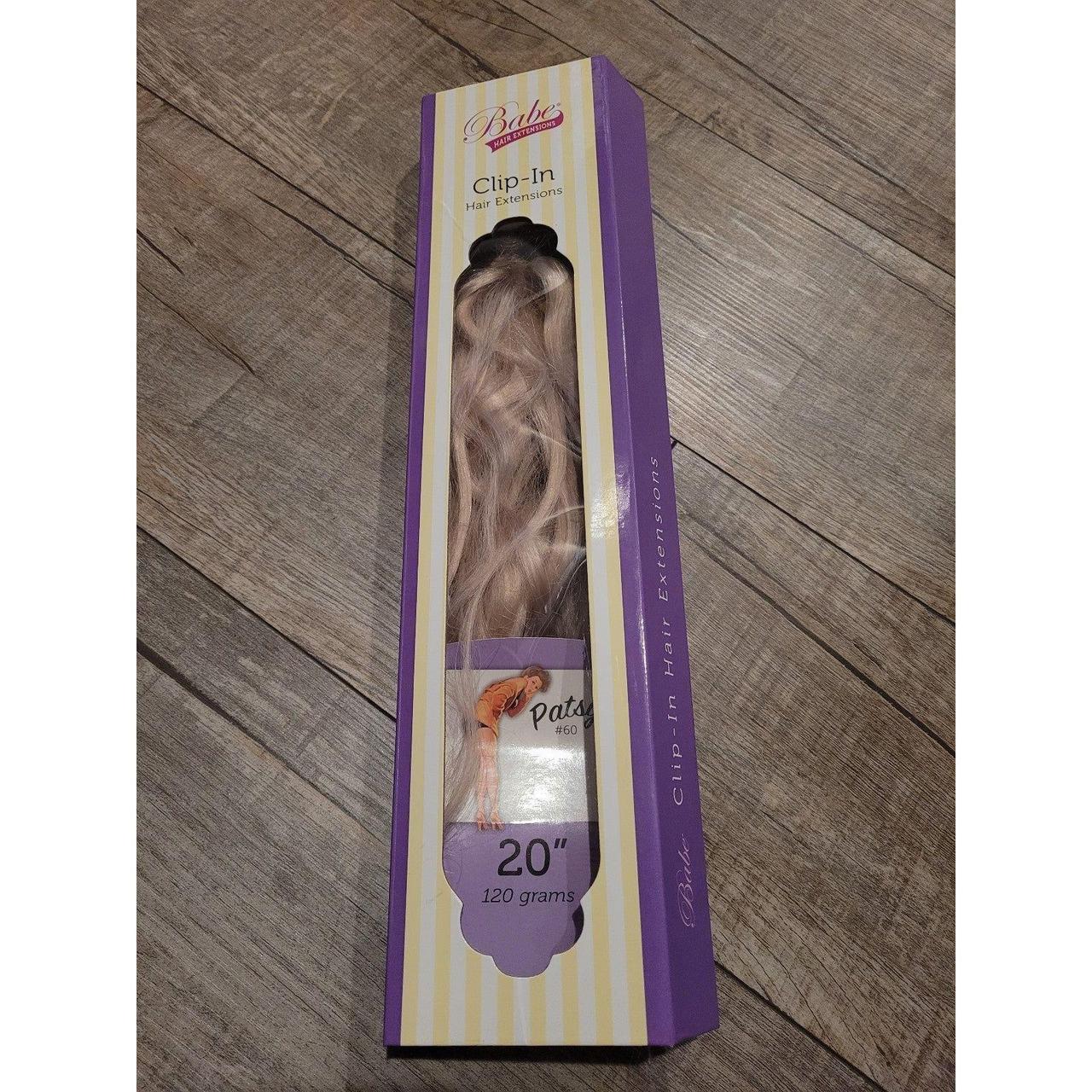 Babe clip in hair extensions They are 60 patsy 20"... Depop