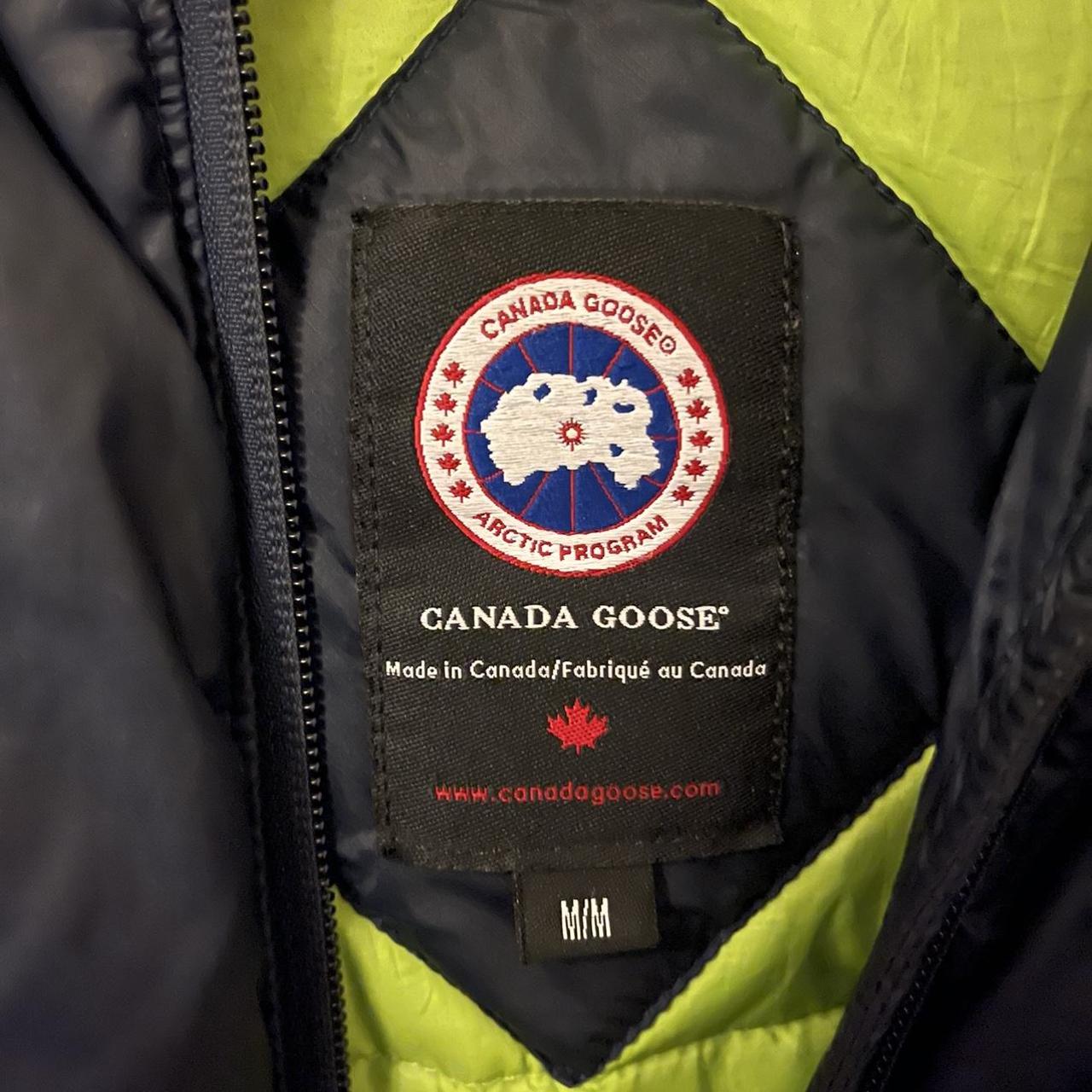Canada Goose Hooded Lodge Jacket Size medium In... - Depop