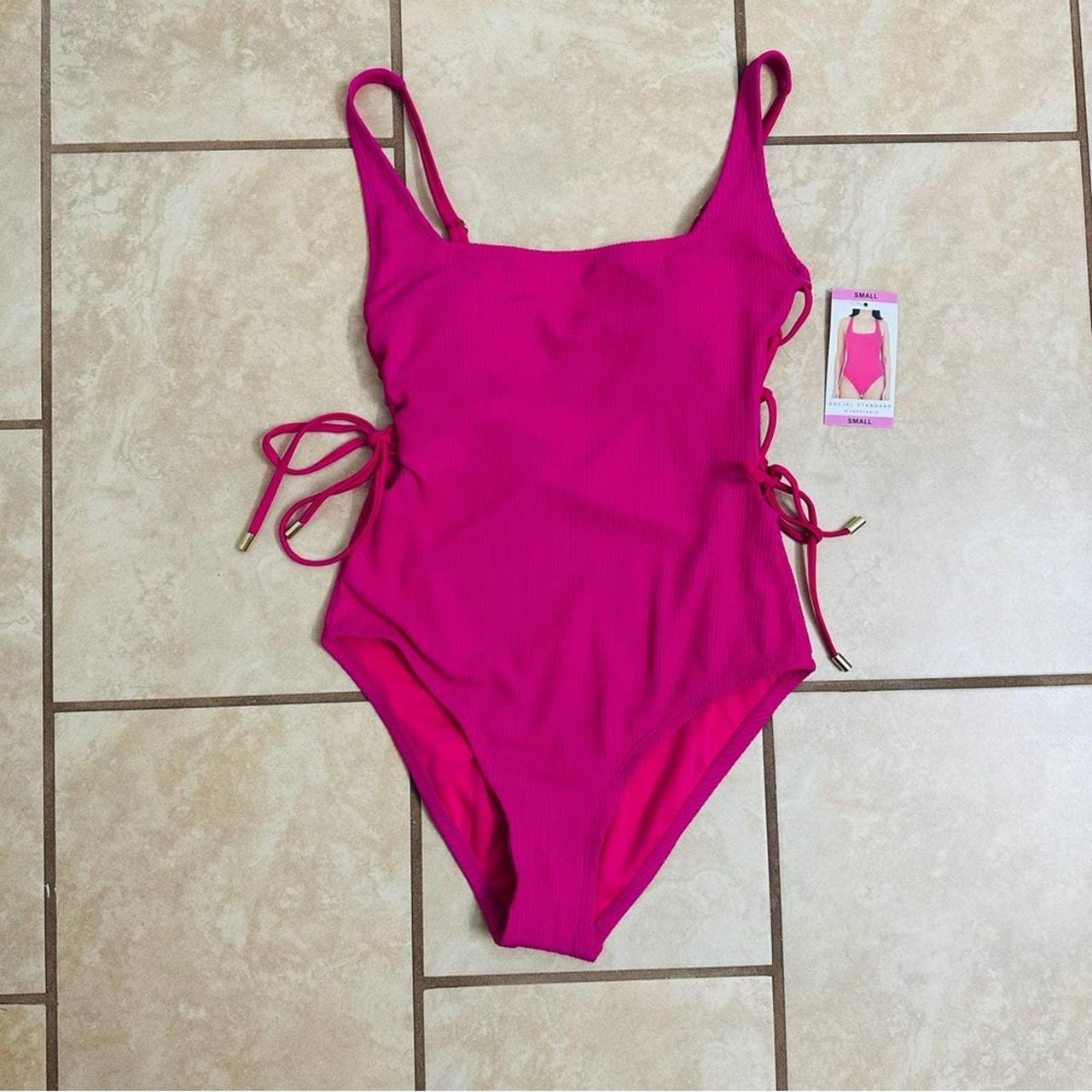 Sanctuary Women's Pink Swimsuit-one-piece | Depop