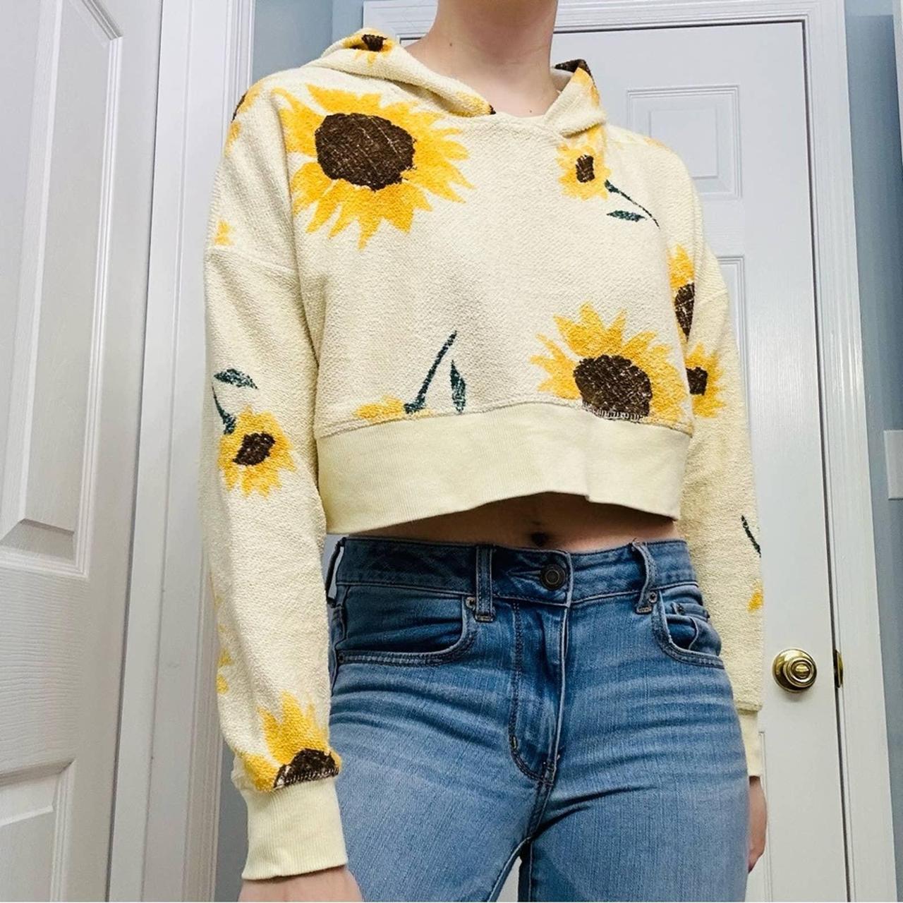 Urban outfitters hotsell sunflower sweatshirt