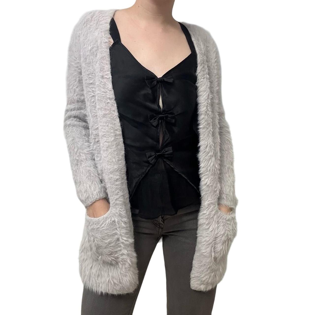 Faux fur cardigan free people hotsell