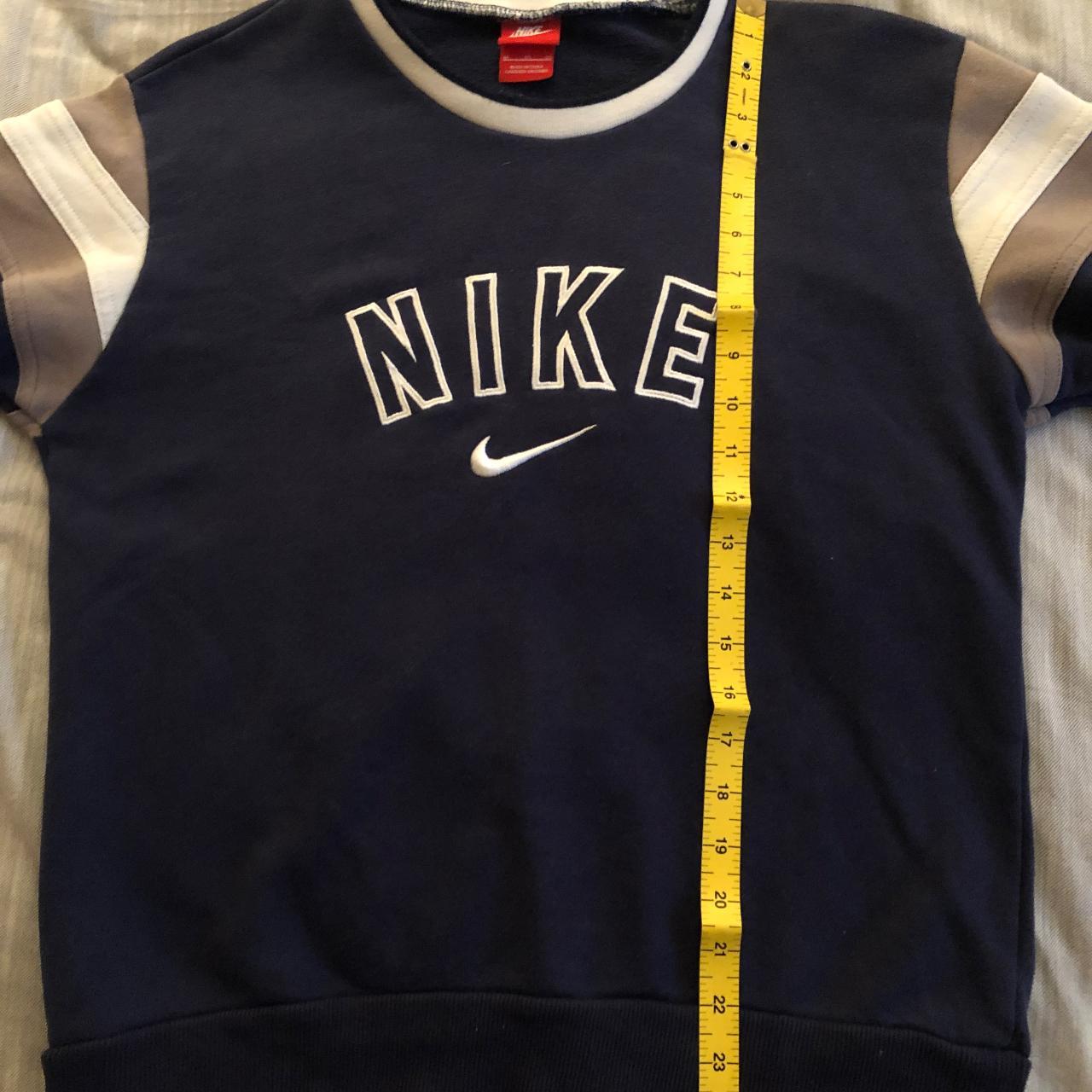 Nike navy best sale jumper womens