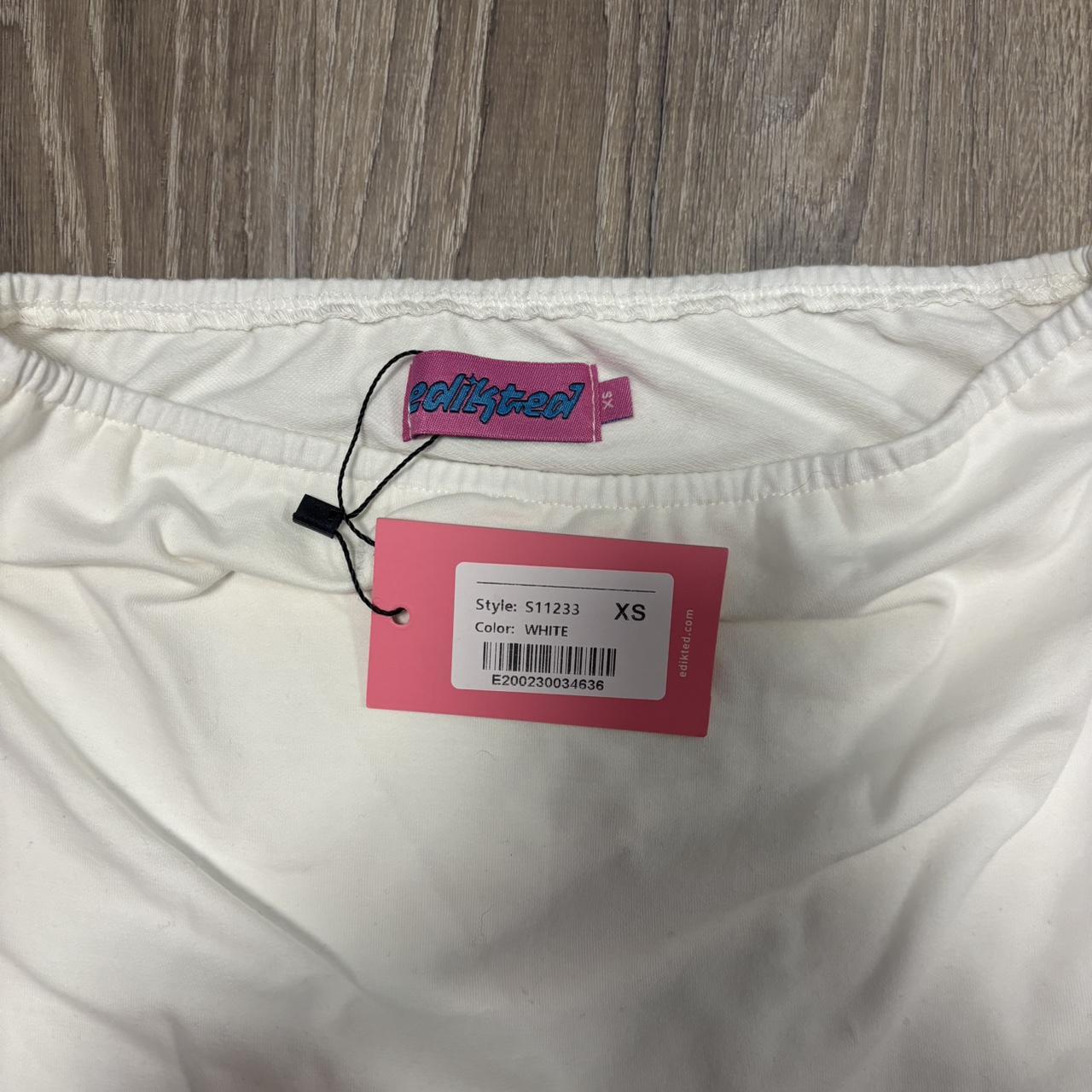 Edikted Women's Skirt - White - XS – Edikted mini… - image 3