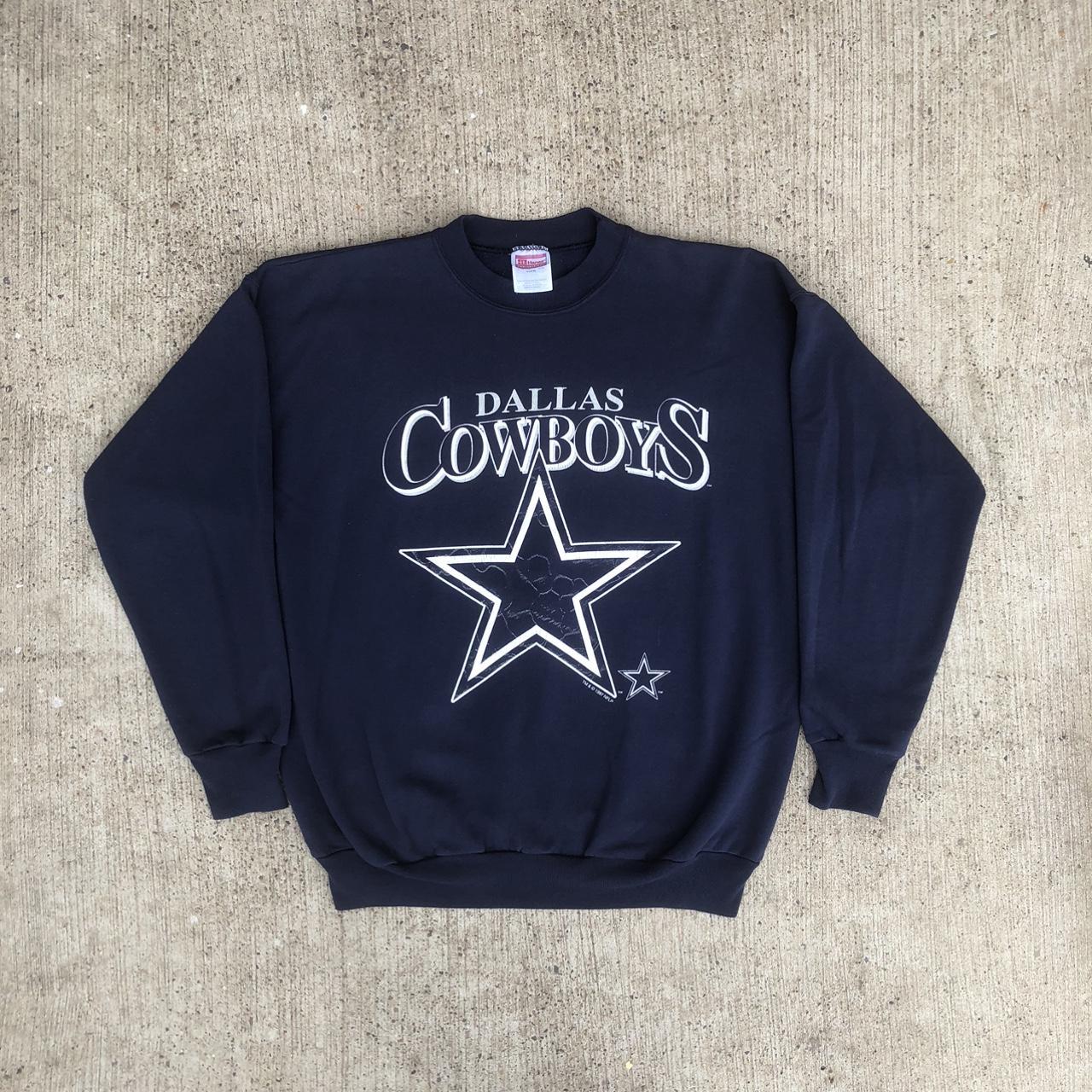 1997 Dallas Cowboys Crewneck MEASUREMENTS: CHEST:... - Depop