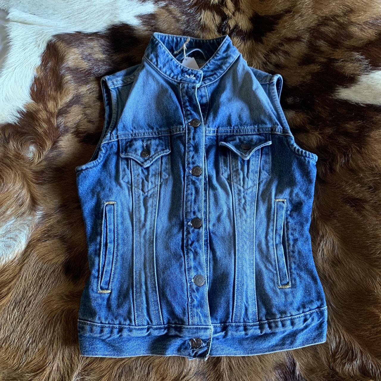 Levi strauss denim sale vest