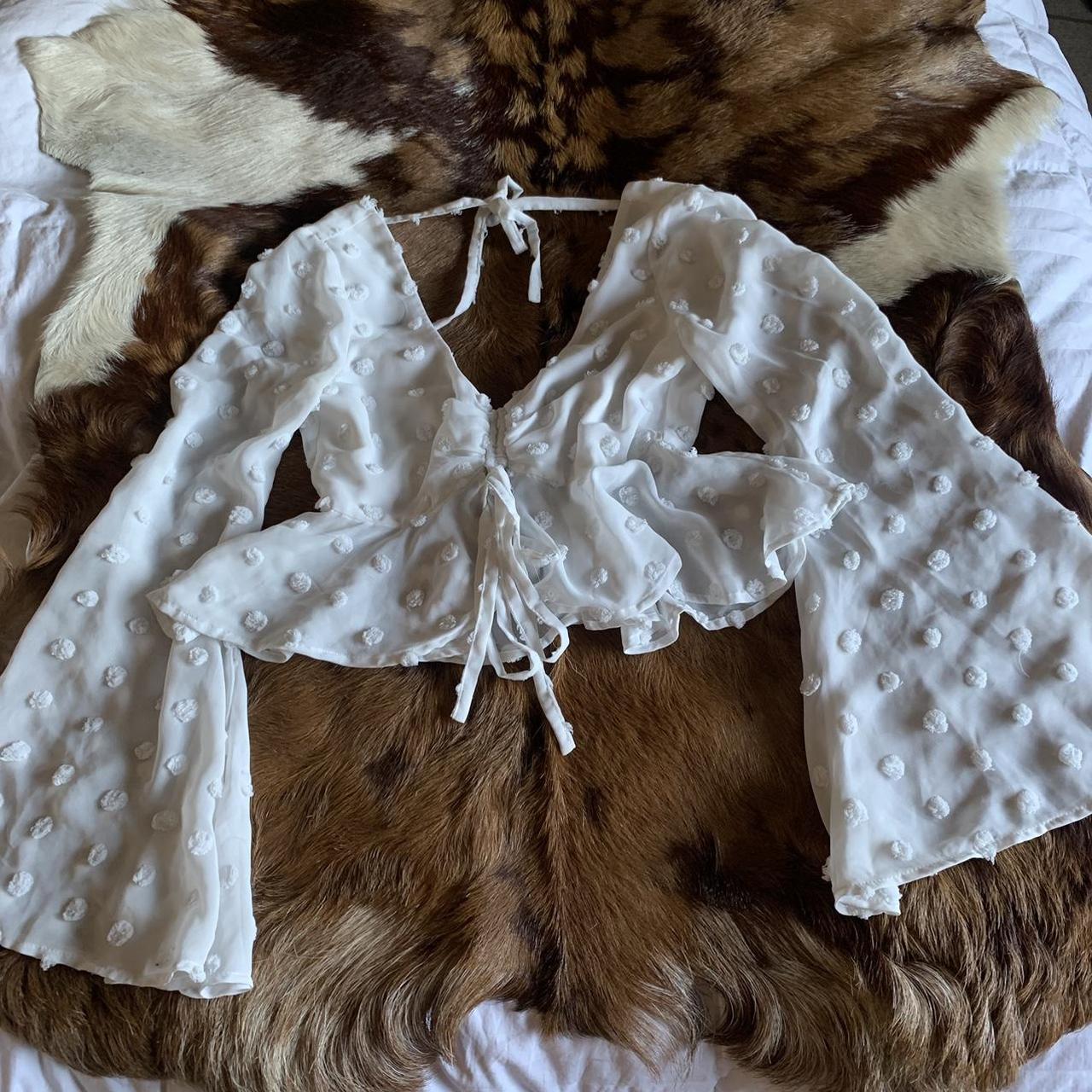 Lovers + Friends Women's White Top (2)