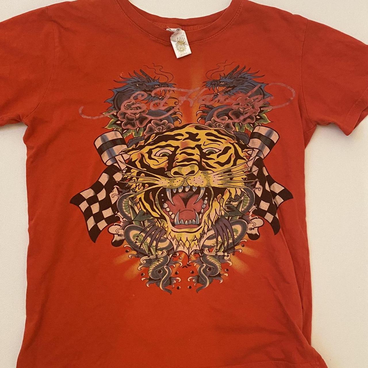 KIDS - VINTAGE TIGER TEE - RED