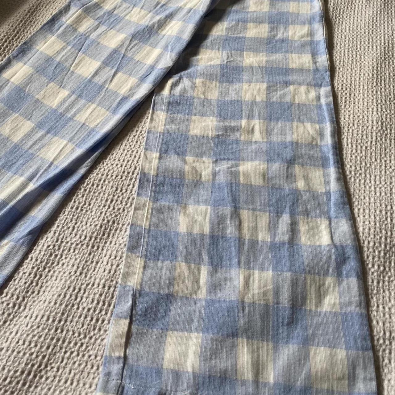 Forever, 21 wide leg gingham pattern pants. These... - Depop