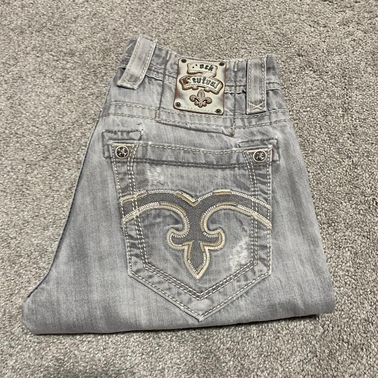 Lightly distressed Limited Edition ReRock Jeans by - Depop