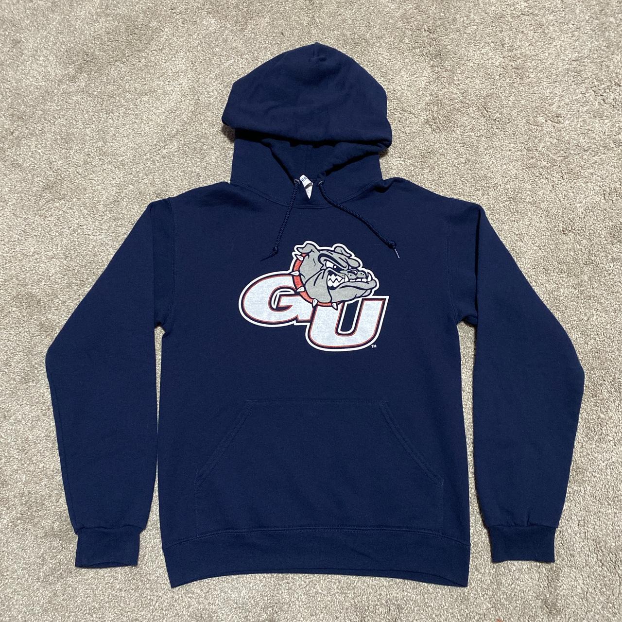 Mens Gonzaga University Hoodie Size Small no rips or... - Depop