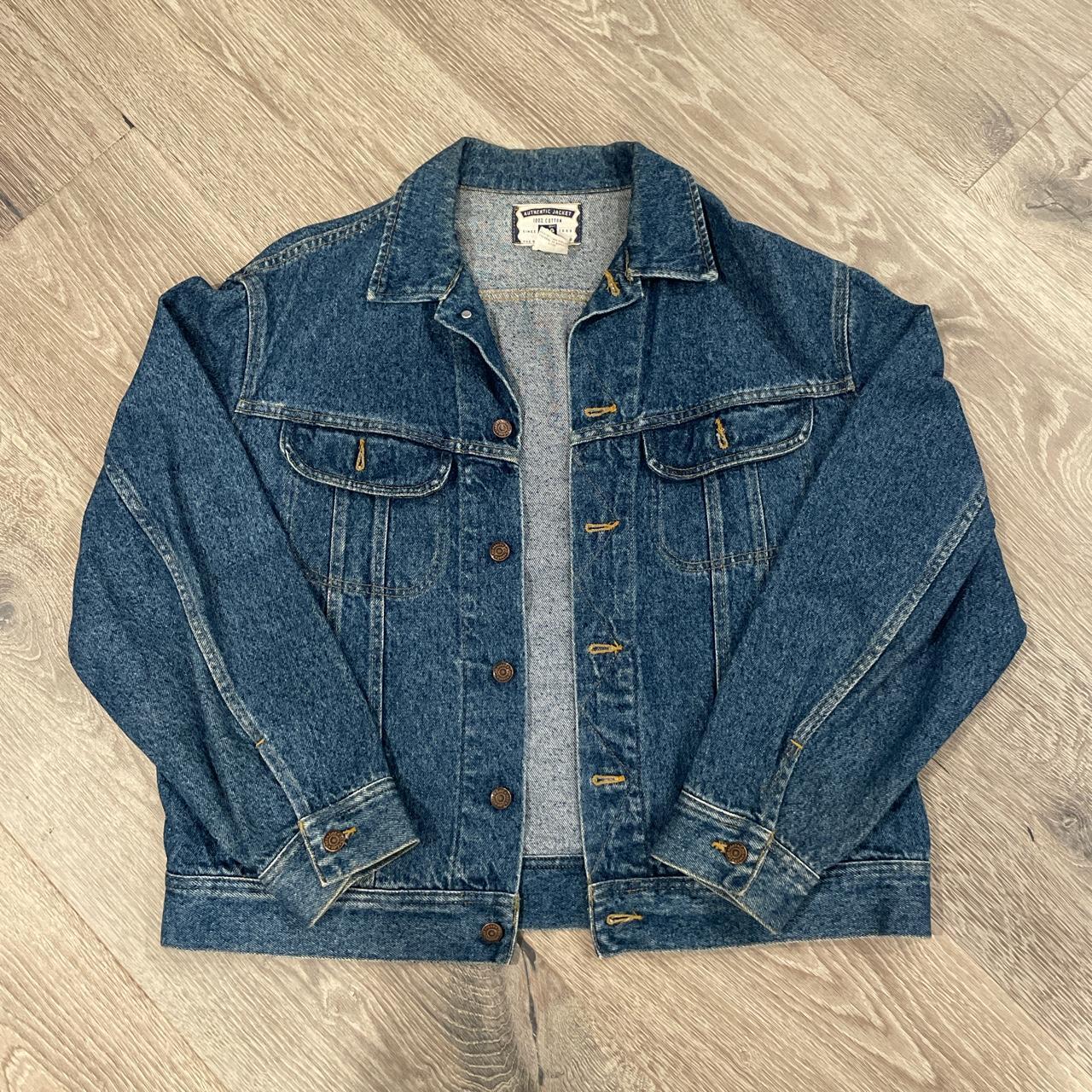 Lee Men's Blue and Navy Jacket | Depop