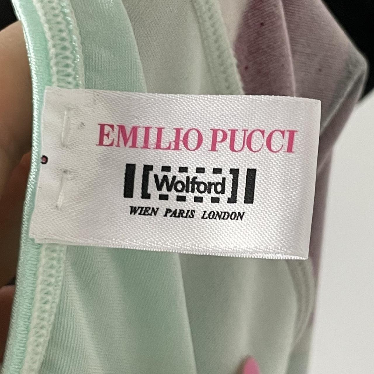Emilio PUCCI X wolford bodysuit Size M Worn once... - Depop