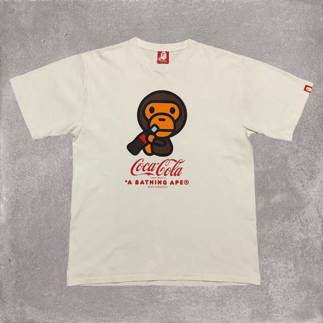 Hotsell Bape x Coca-Cola Baby Milo Surfing Tee Mens Large