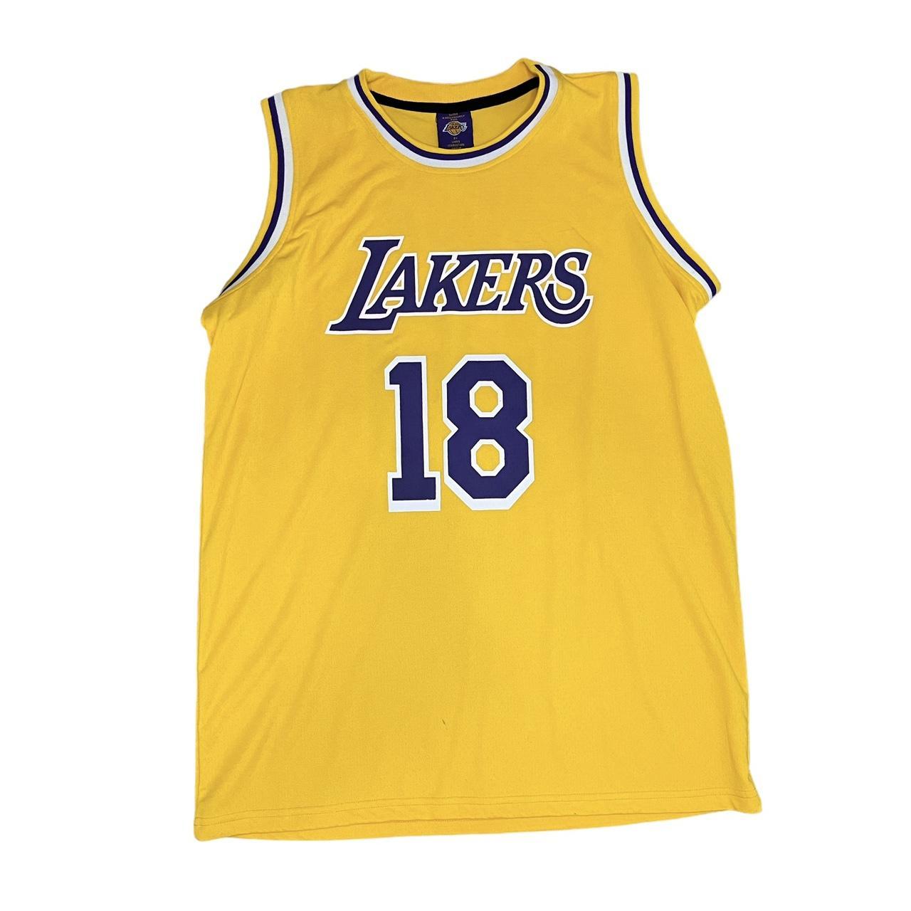 Men's NBA Lakers Jersey, Purple/Yellow & - Depop