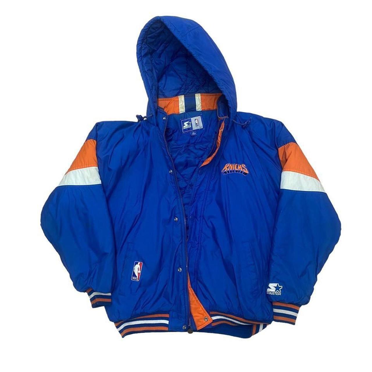 Vintage Starter Knicks Jacket Vintage New York... Depop