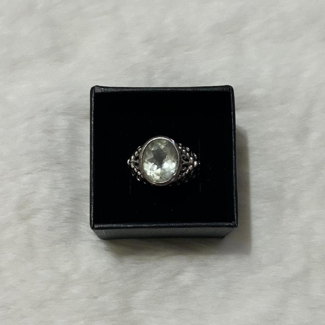 Women's Ring - Silver/Grey – 925 Silver ring #rin… - image 4