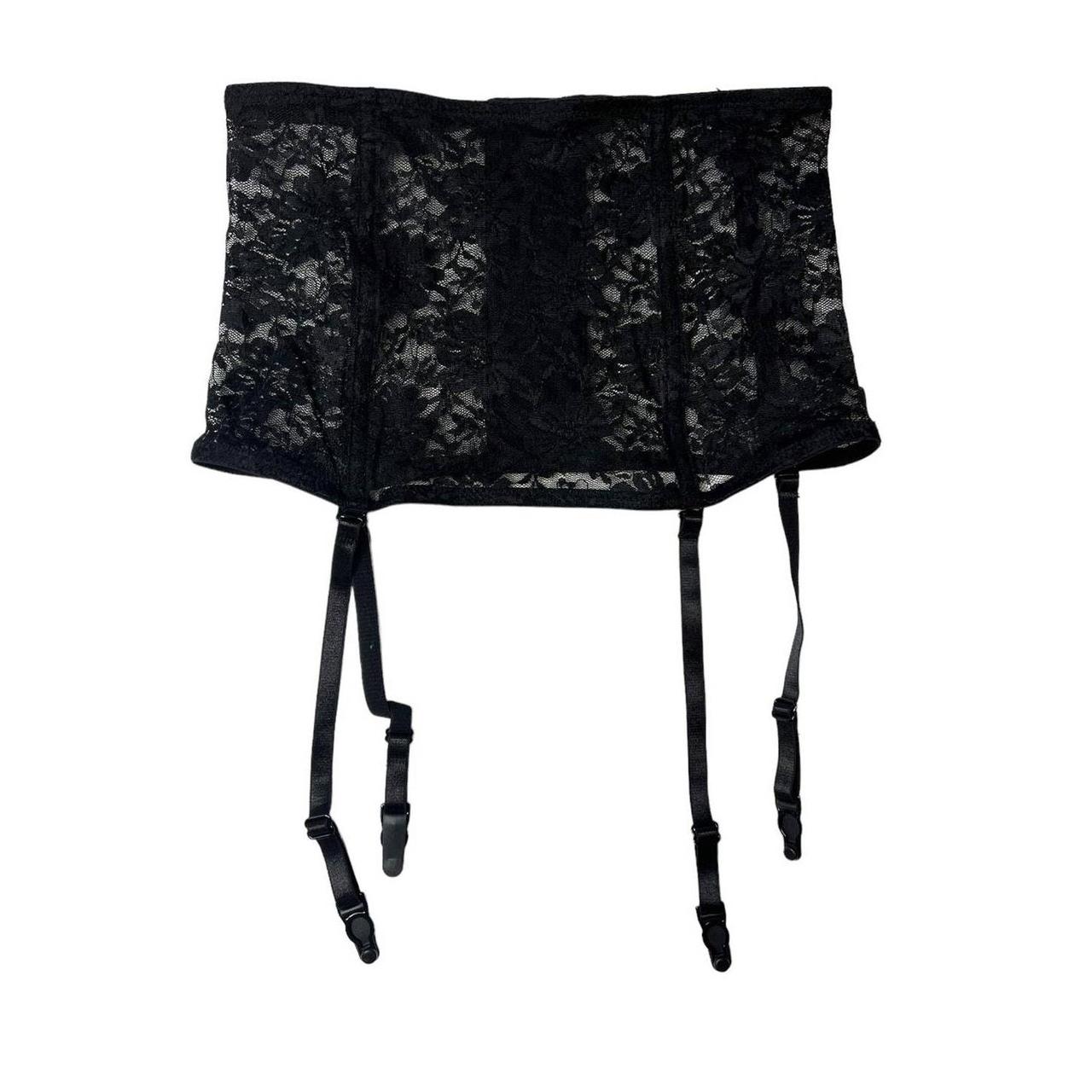 garter belt with corset