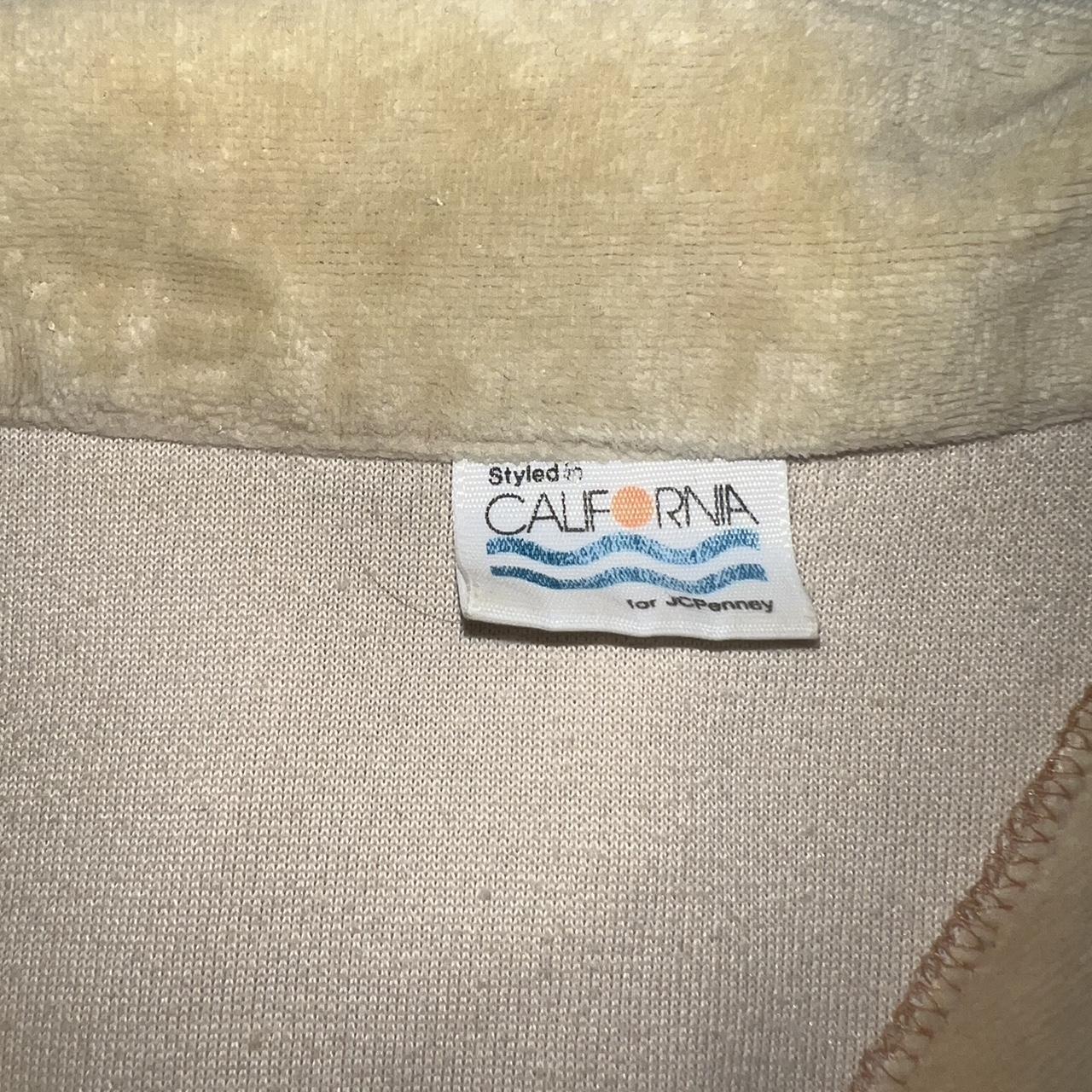 Vintage Tan JC Penney Golf Polo Men’s Small Slightly... Depop