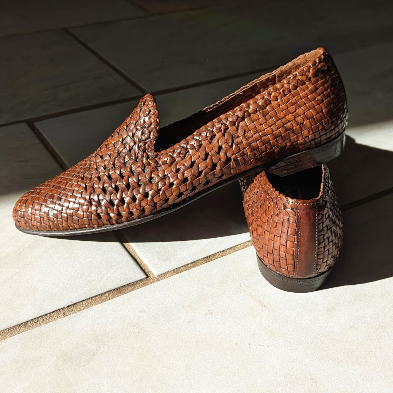 cole haan brown loafers womens