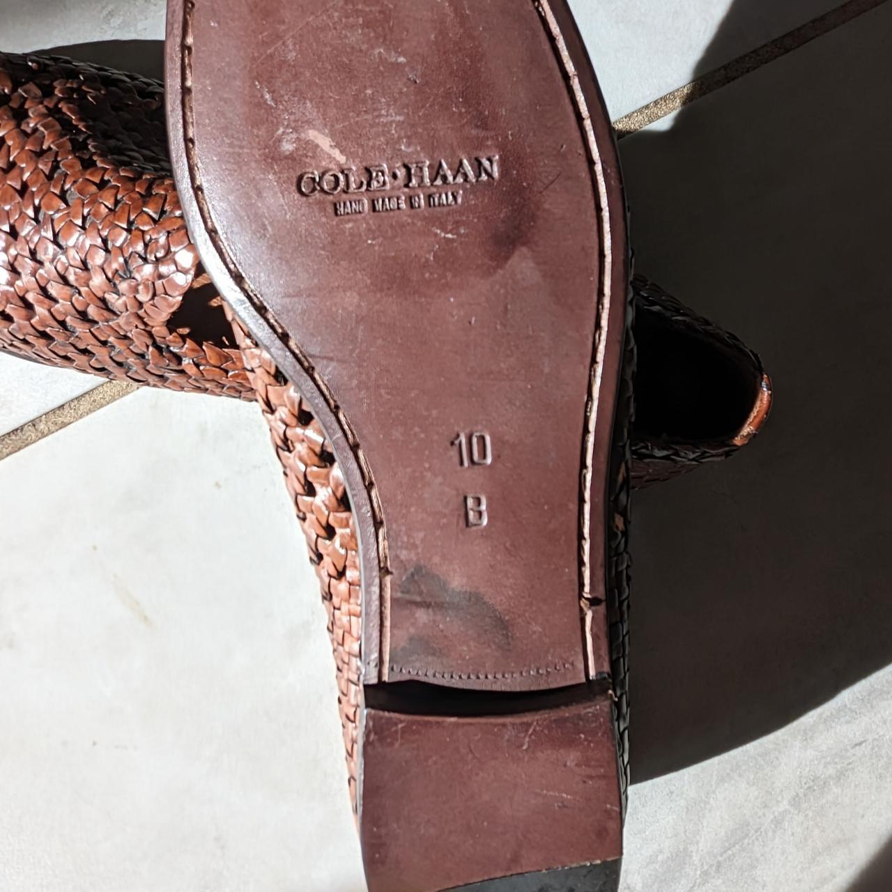 cole haan brown loafers womens