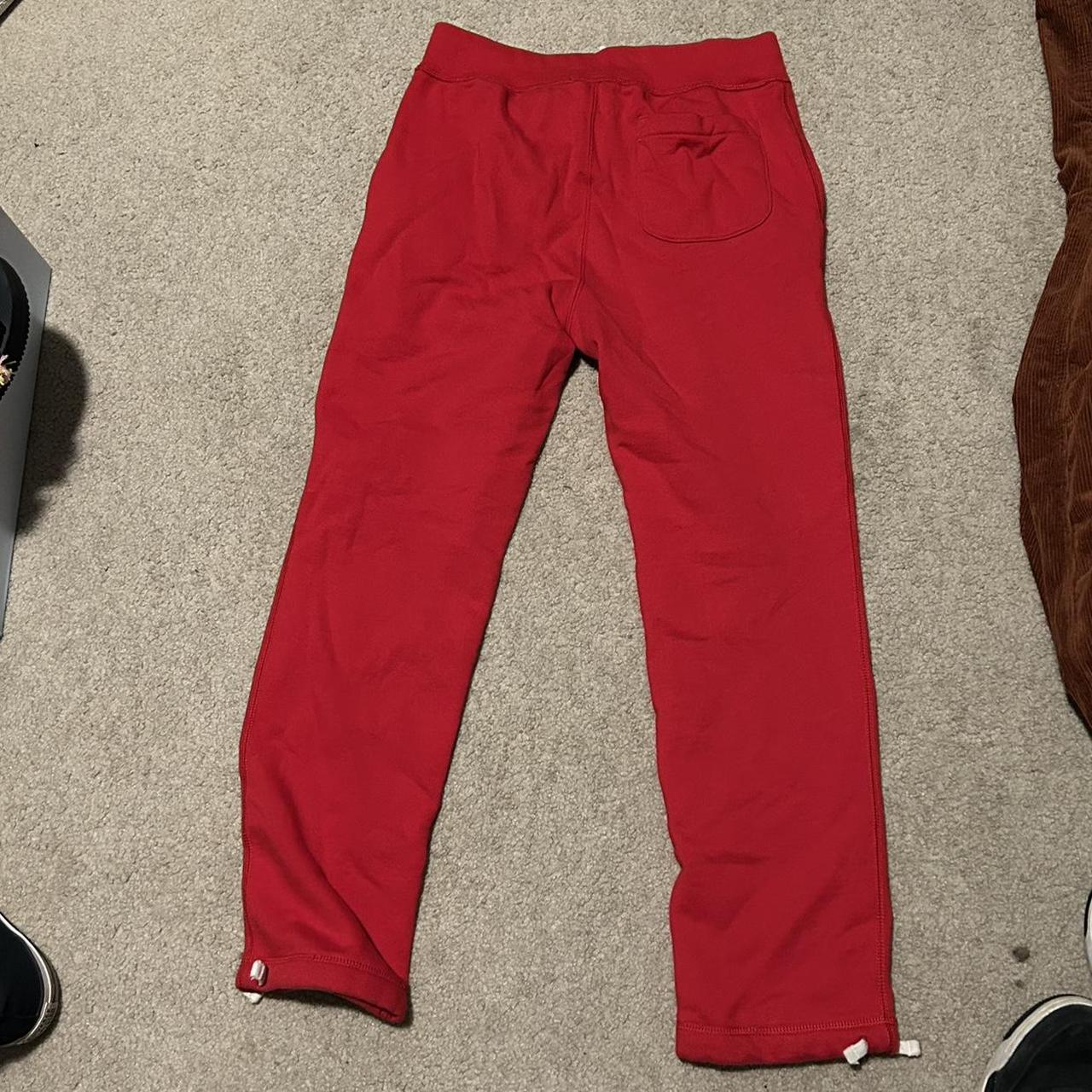 Polo Ralph Lauren sweatpants Red, perfect condition... - Depop