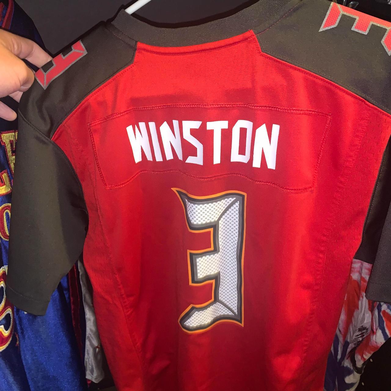 Jameis Winston Bucs Jersey Stitched letters and - Depop