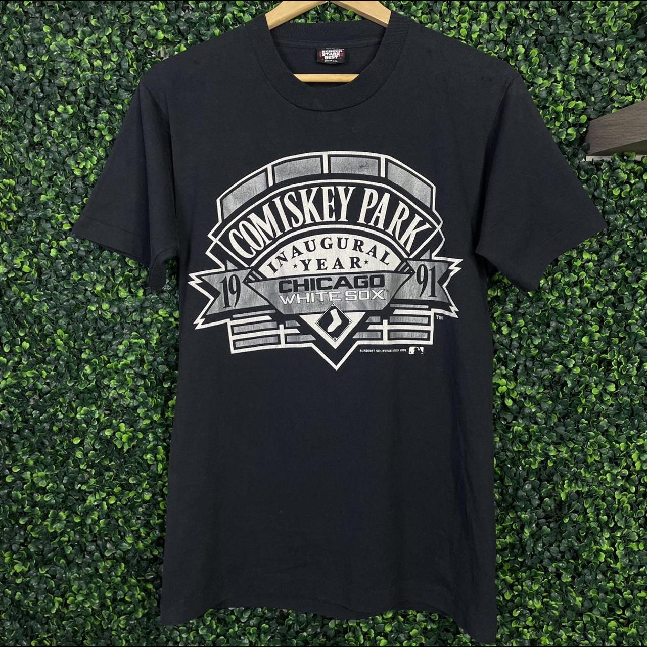 Vintage 1991 Chicago White Sox Comiskey Park... - Depop