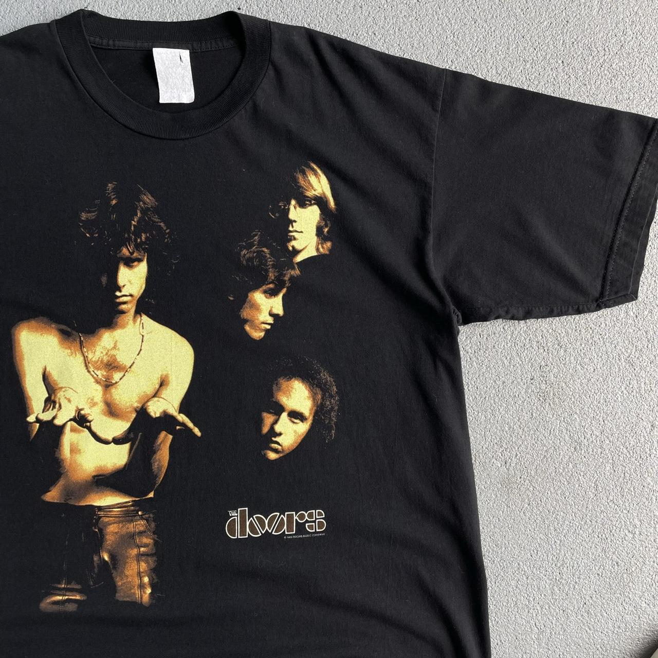 Vintage 1999 The Doors Tshirt Tag - Depop