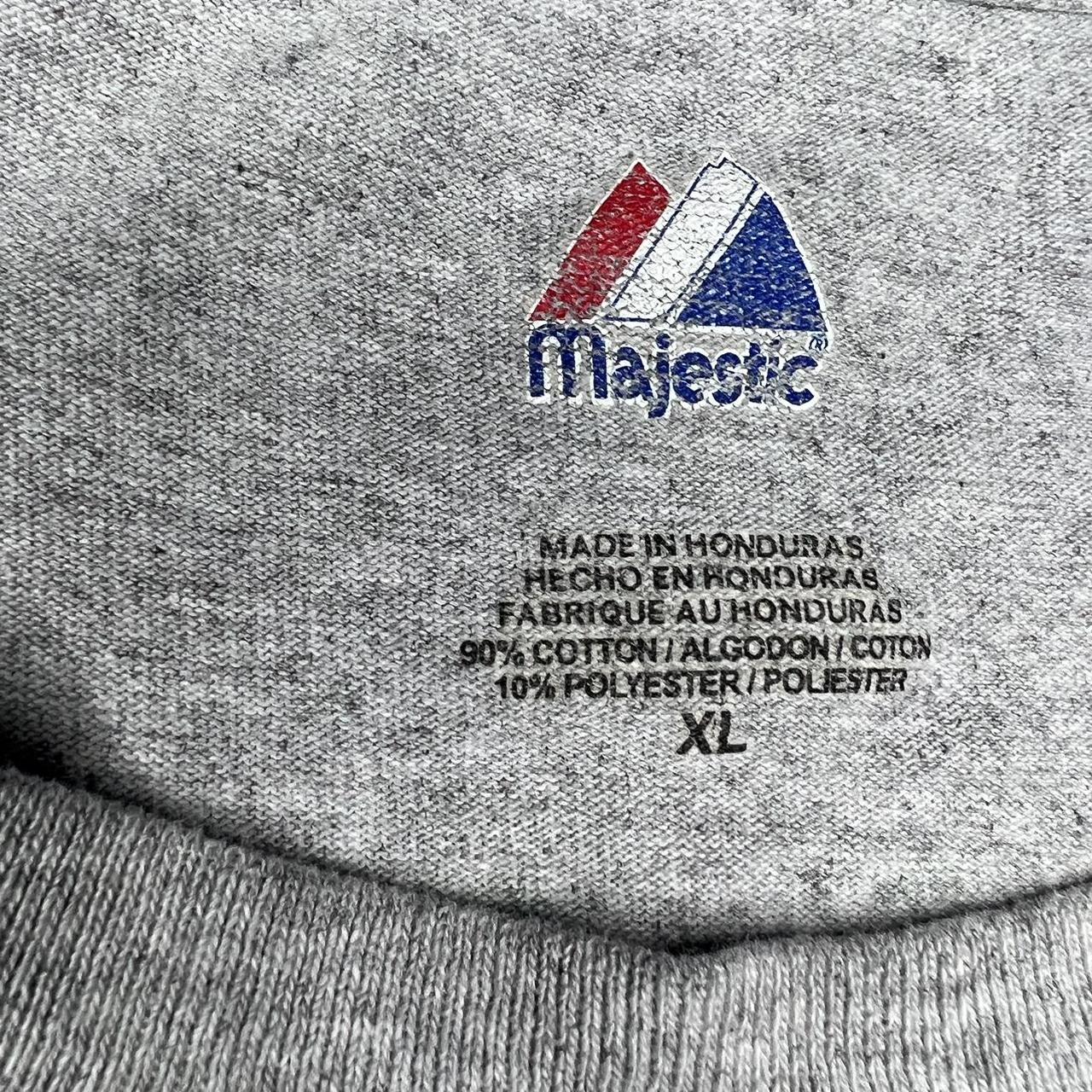 Majestic Athletic Men's T-Shirt - Grey - XL