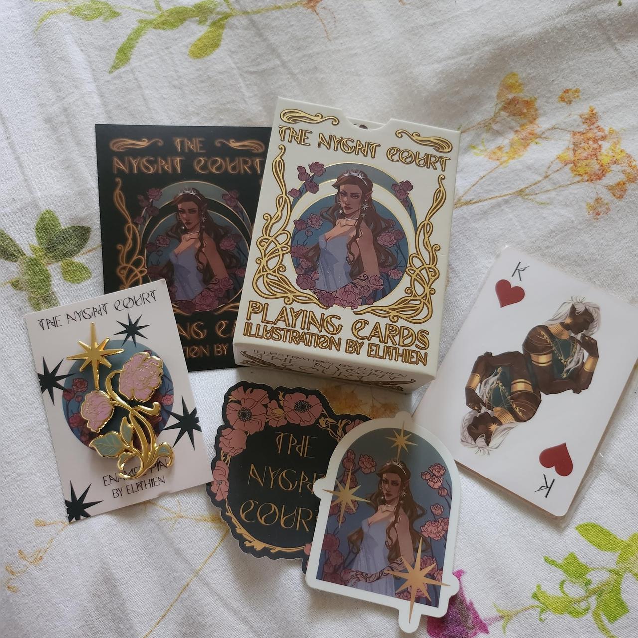 Elithien ACOTAR deals Playing Cards