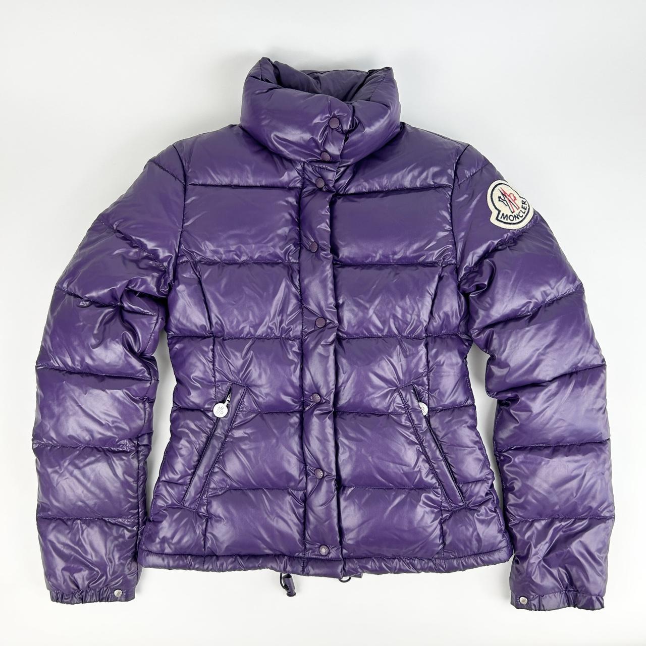 Purple moncler clearance coat