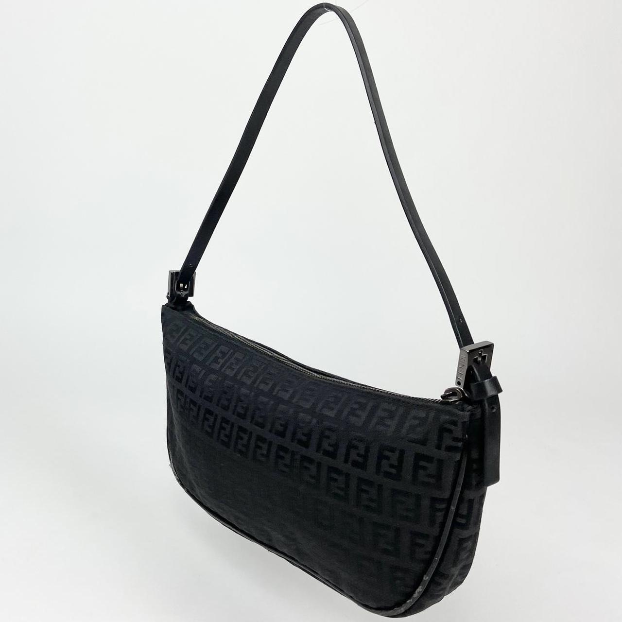 Vintage Fendi Zucca Shoulder Bag SKU IV22 Width... Depop