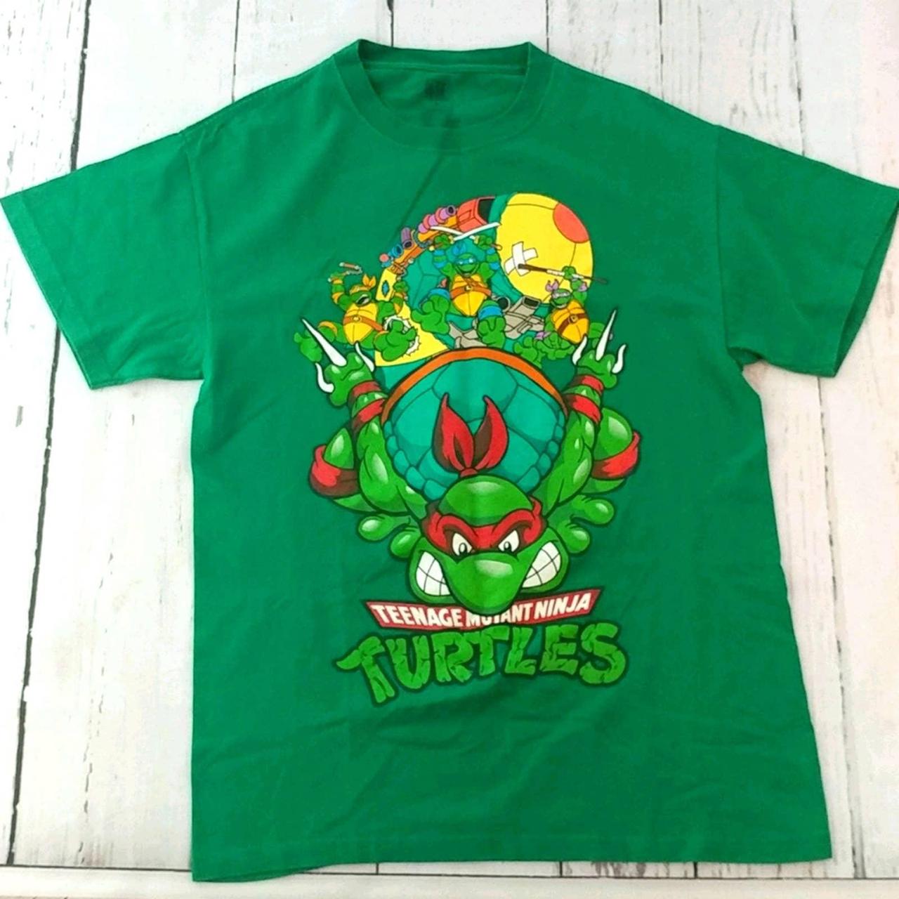 Teenage Mutant Ninja Turtles Shirt Men Large Green - Depop