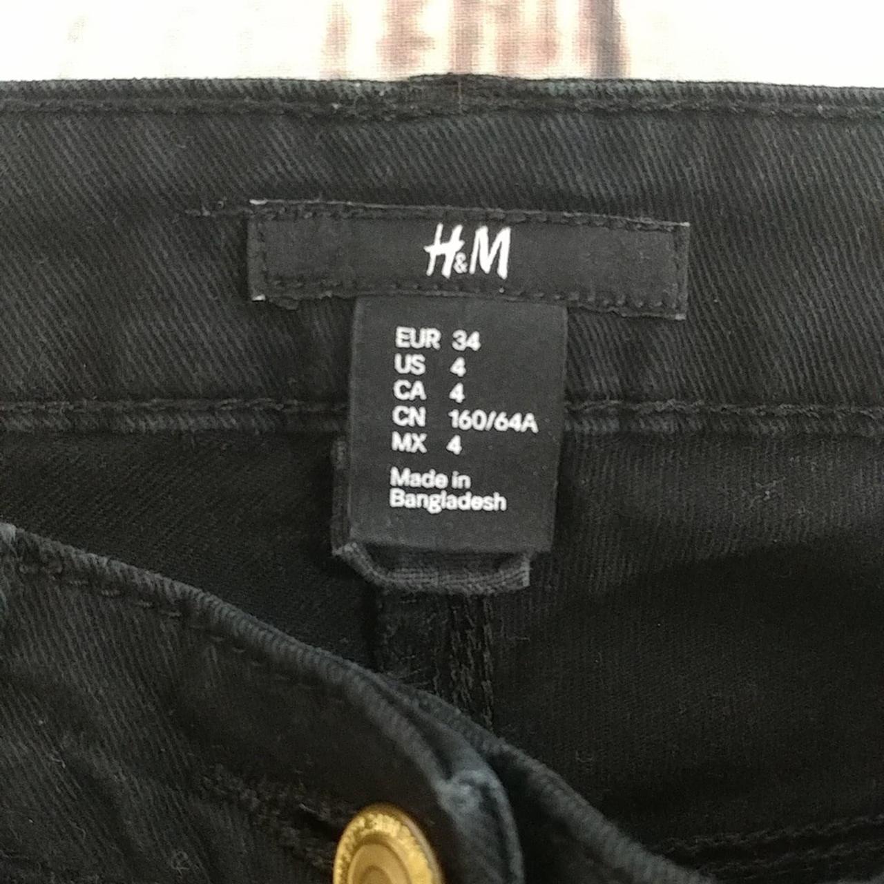 Black h and outlet m jeans