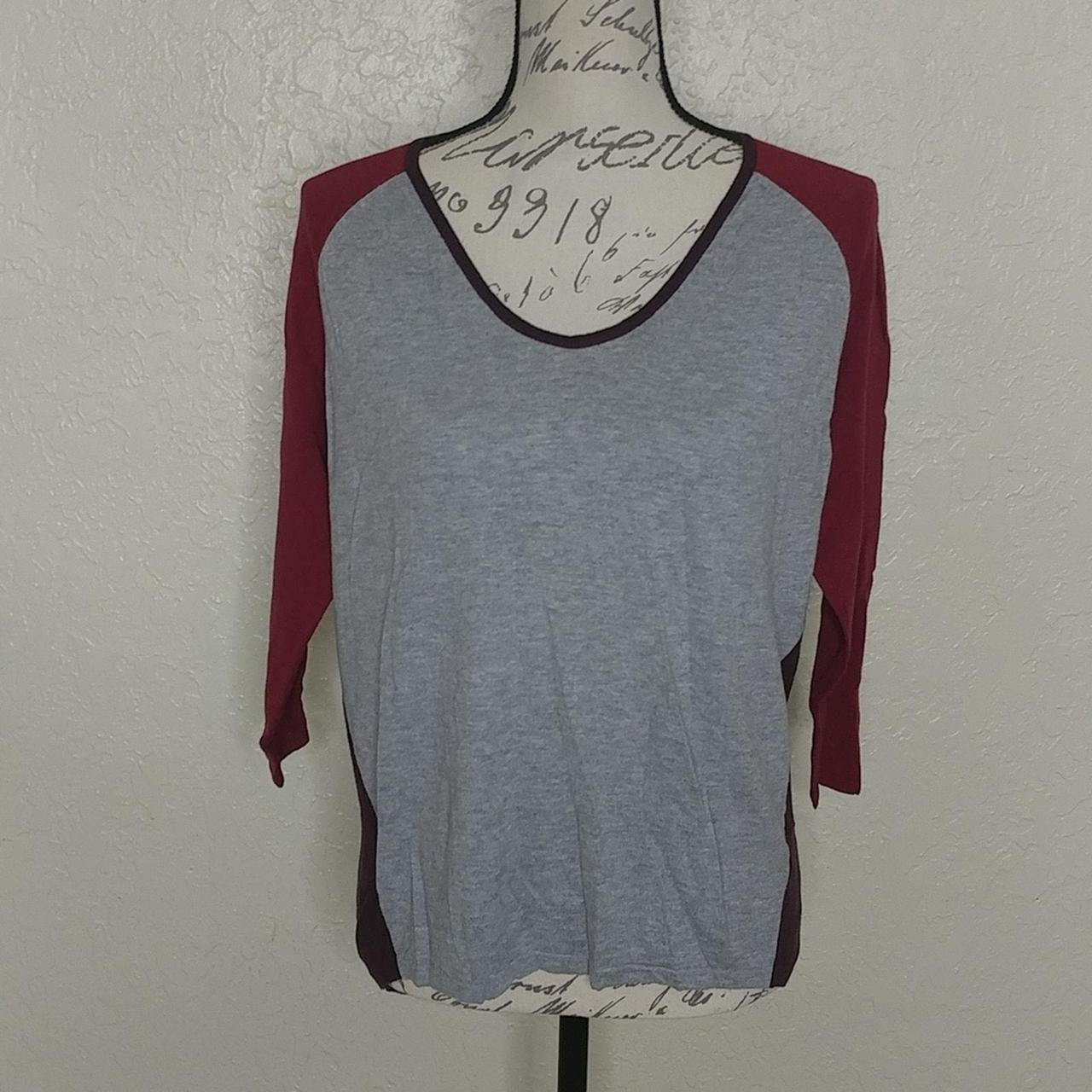 Old Navy colorblock sweater with 3 4 length sleeves. Depop