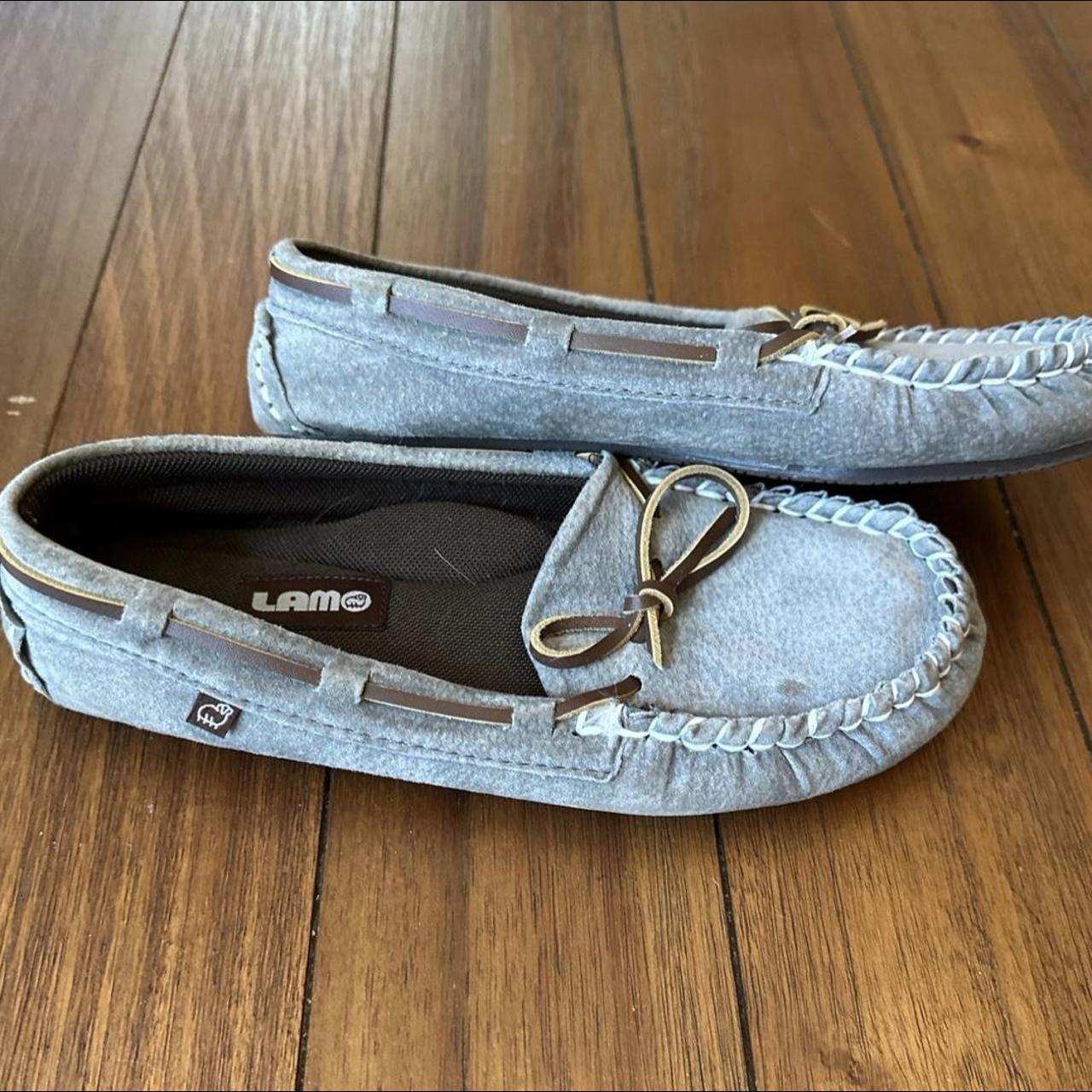 Lamo Women's Grey Loafers (2)