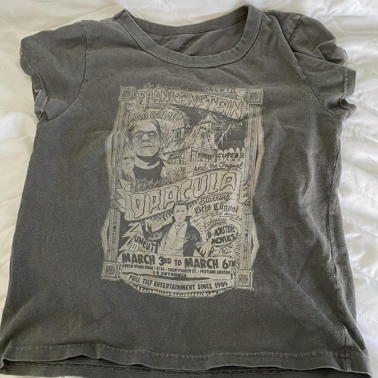 Brandy melville-graphic-t-shirt - Depop