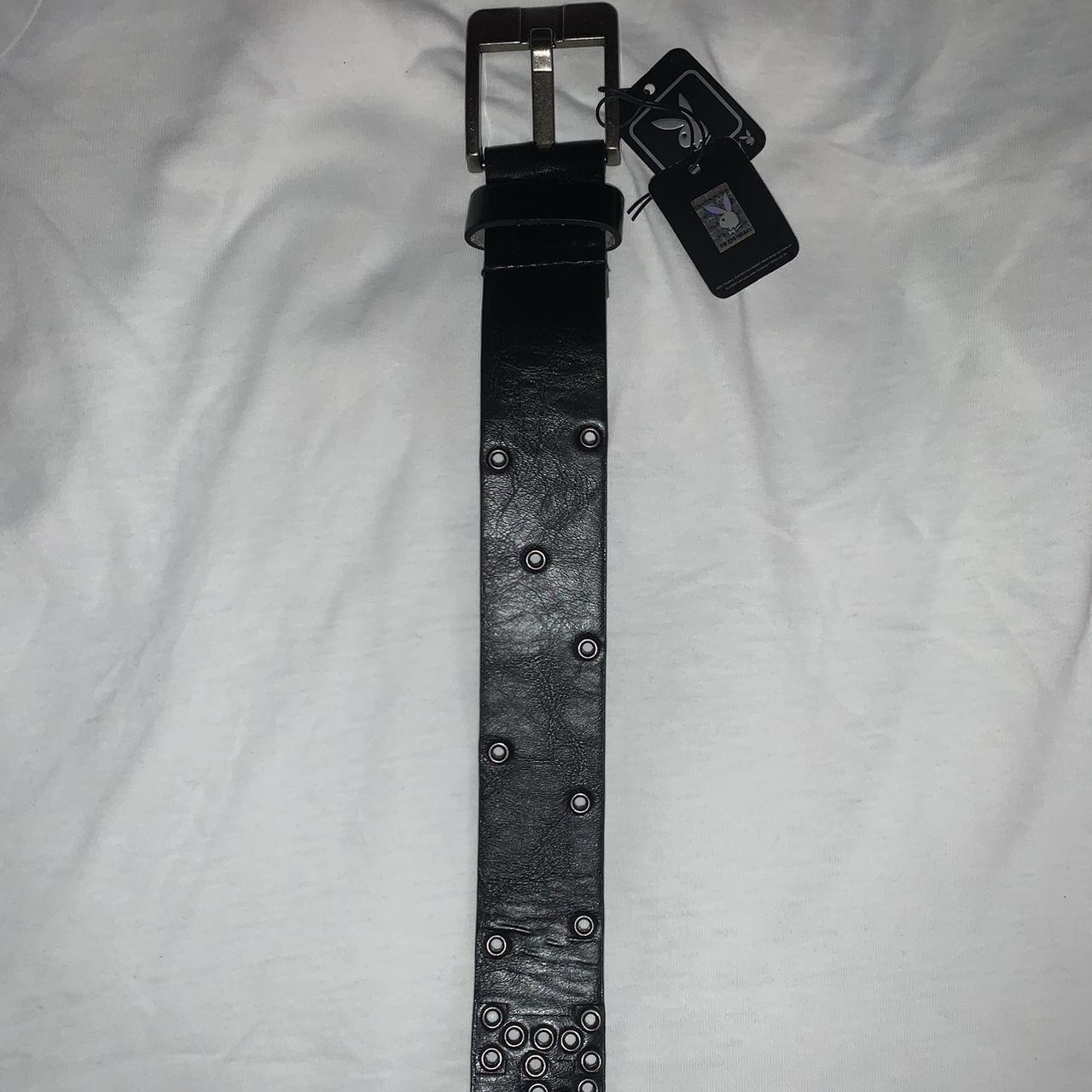 Playboy Men's Black Belt | Depop