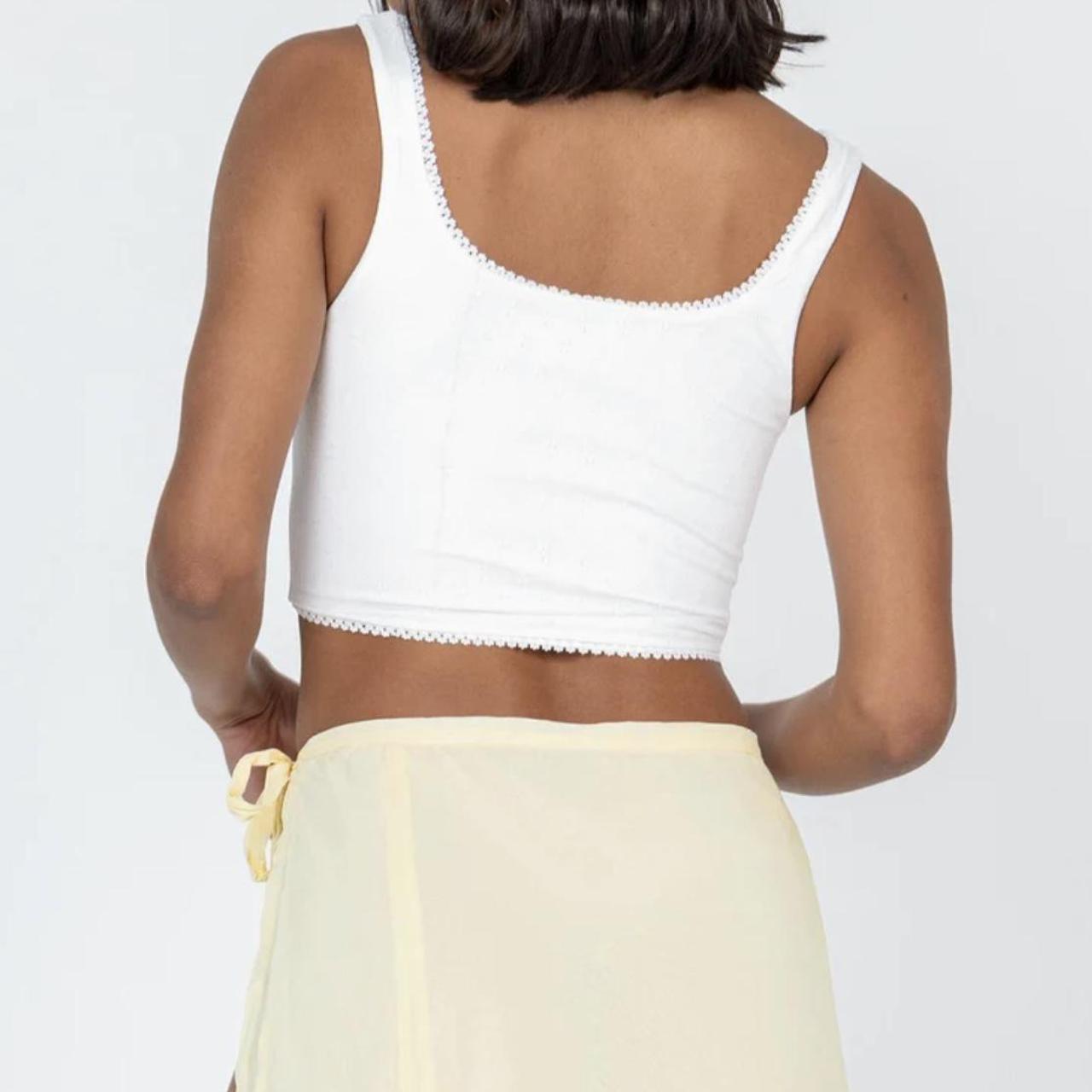 Princess Polly Women's White Corset Depop