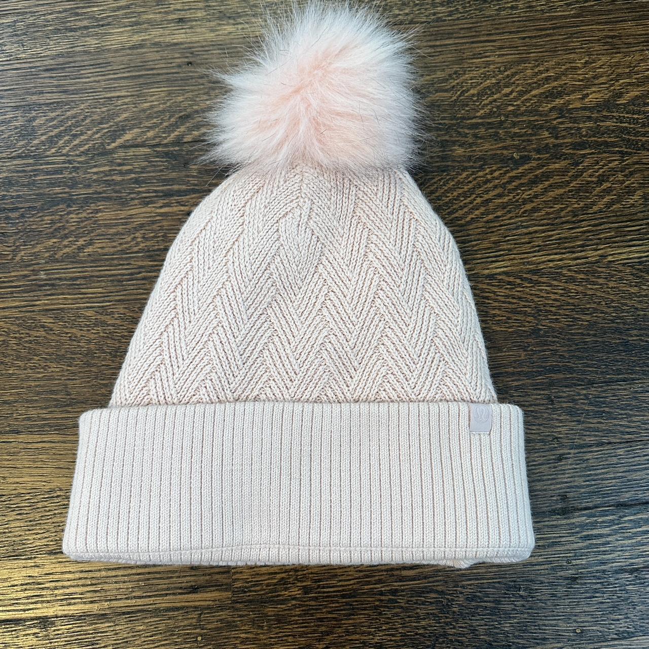 Lululemon//Winter hat//pink Depop