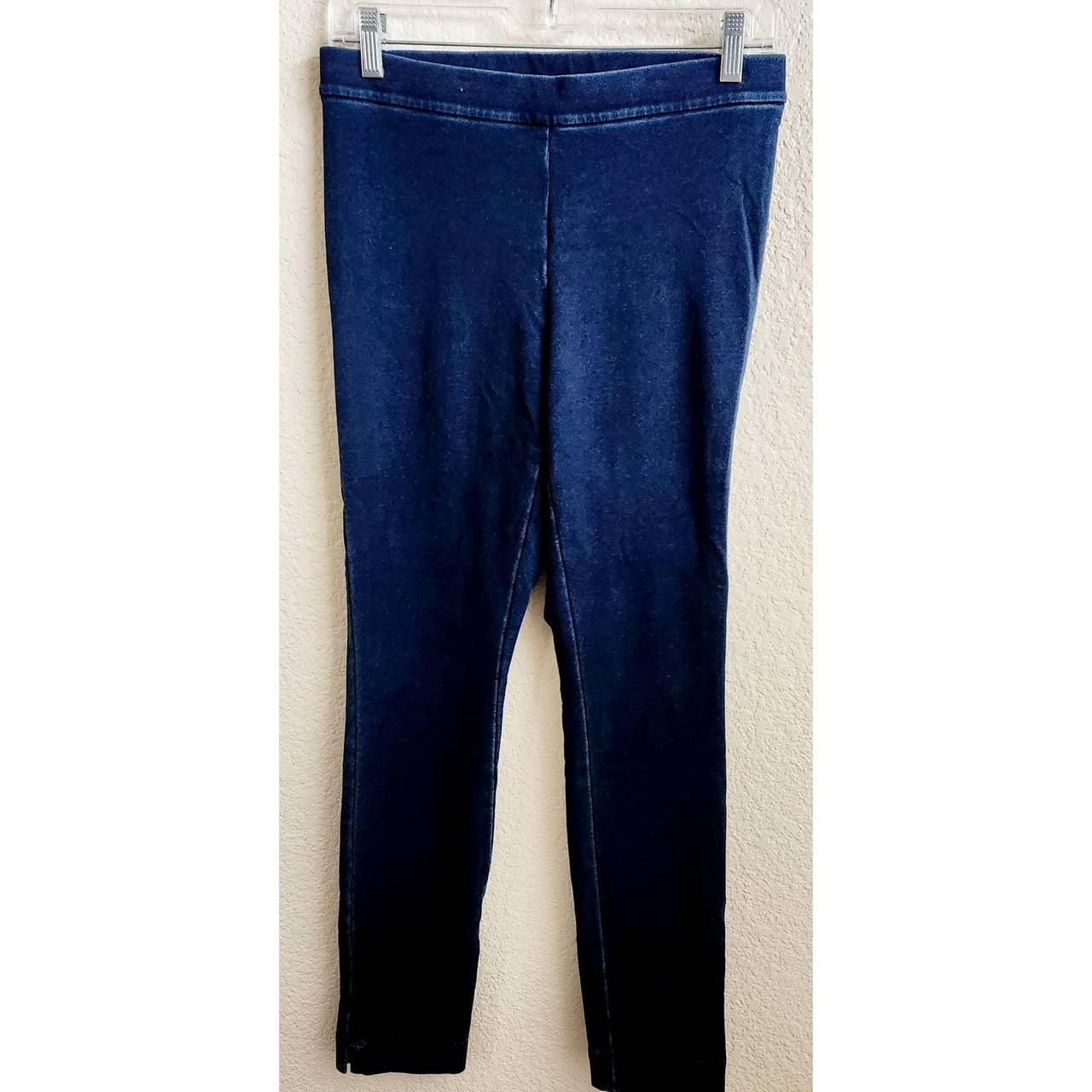 Pure Jill Indigo Cotton Stretch Ankle Legging