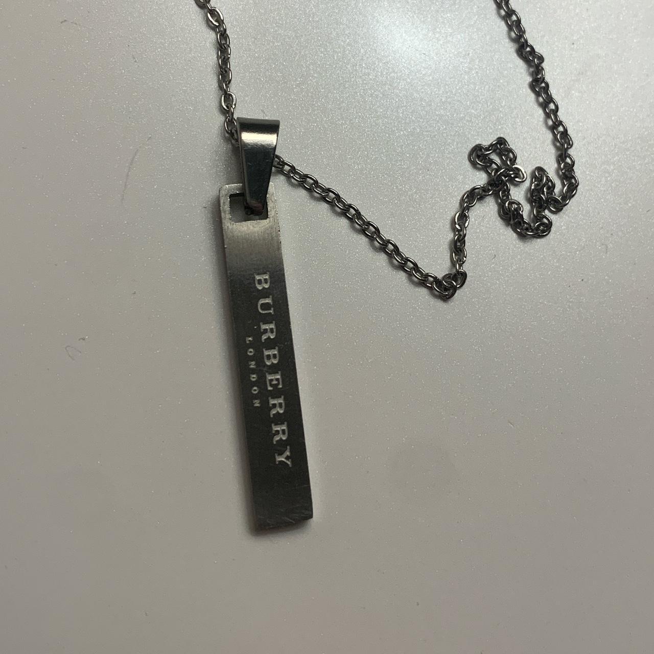 Burberry necklace mens online