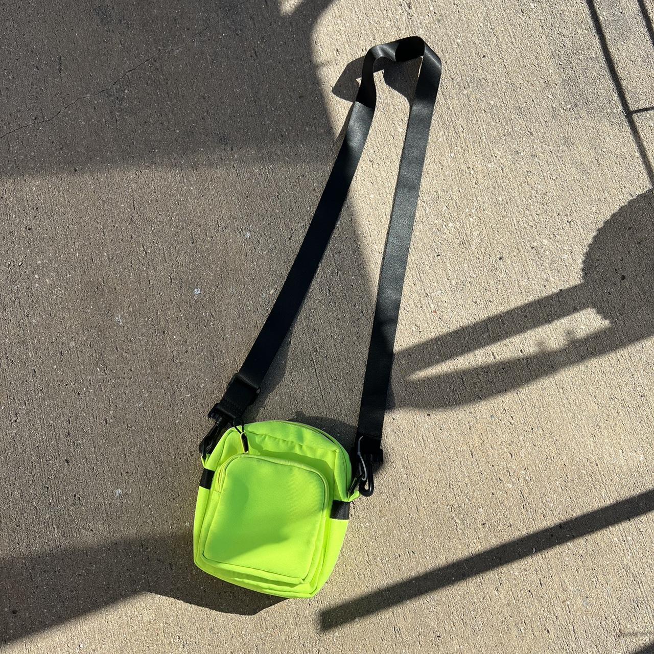 Neon green crossbody Great condition Depop