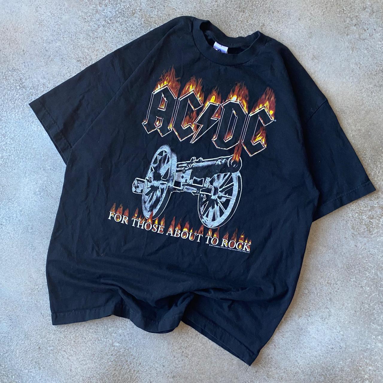 Acdc t-shirt-vintage - Depop