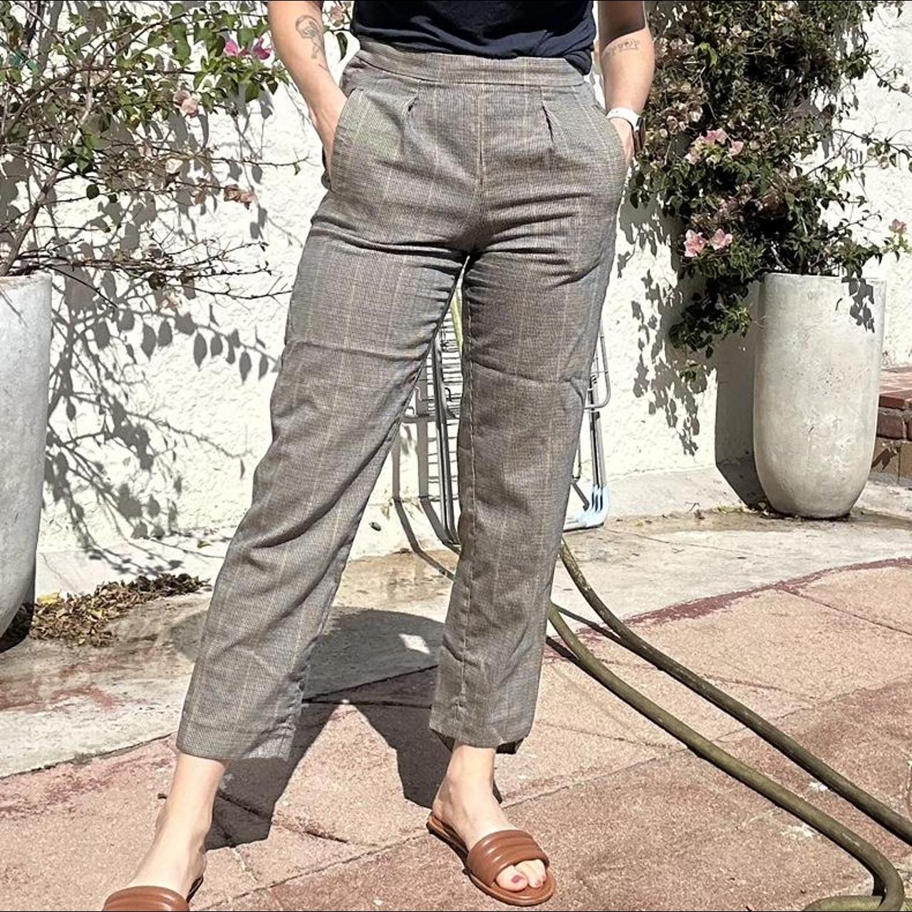 APC Marion houndstooth straight pants bought in | Depop