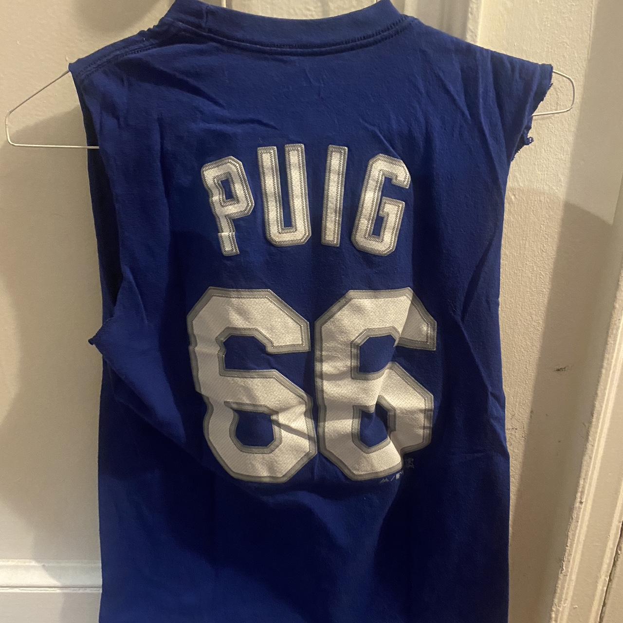 Los Angeles Dodgers Yasiel Puig Jersey #66 LA - Depop