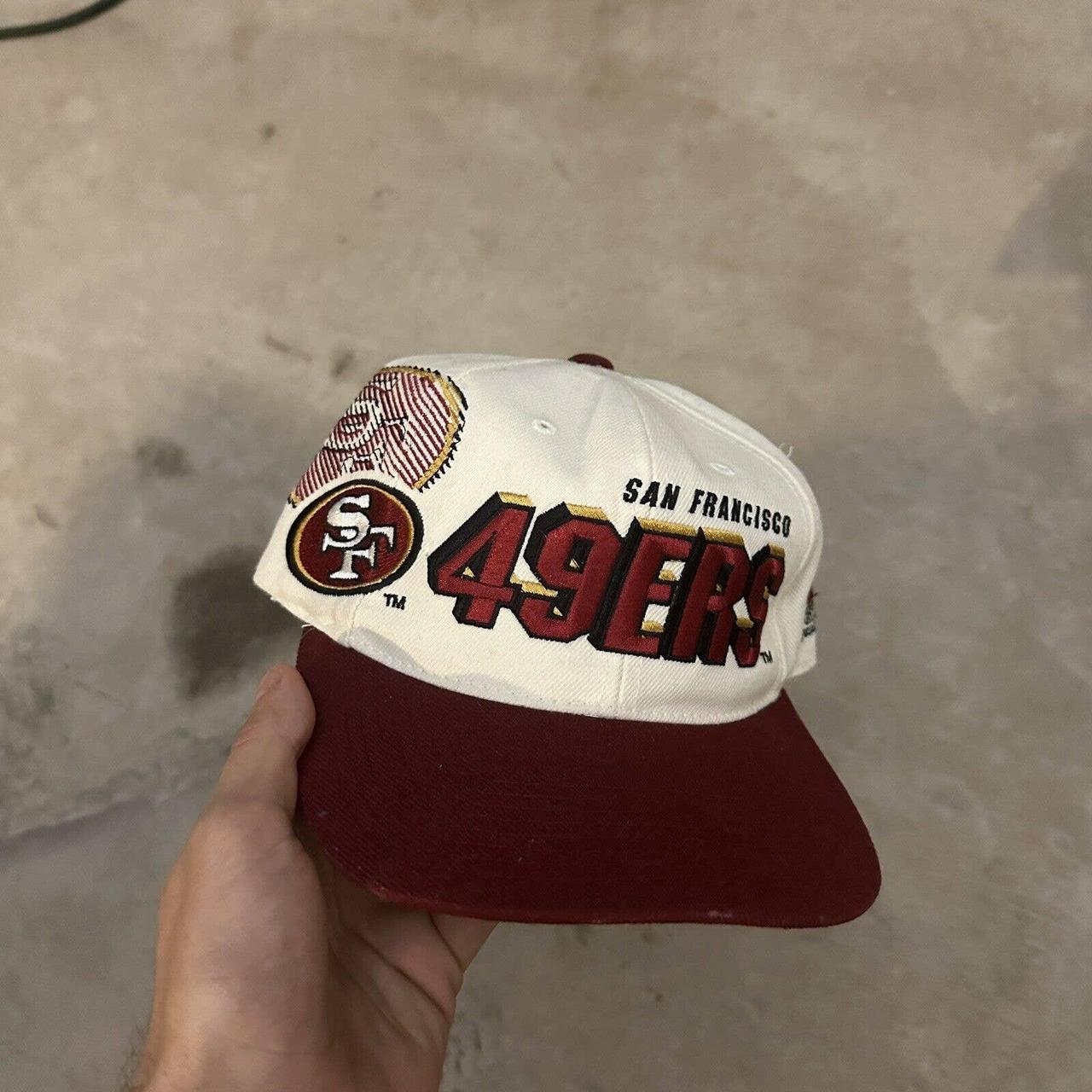 vintage sports specialties snapback san francisco 49ers script hat cap 90s