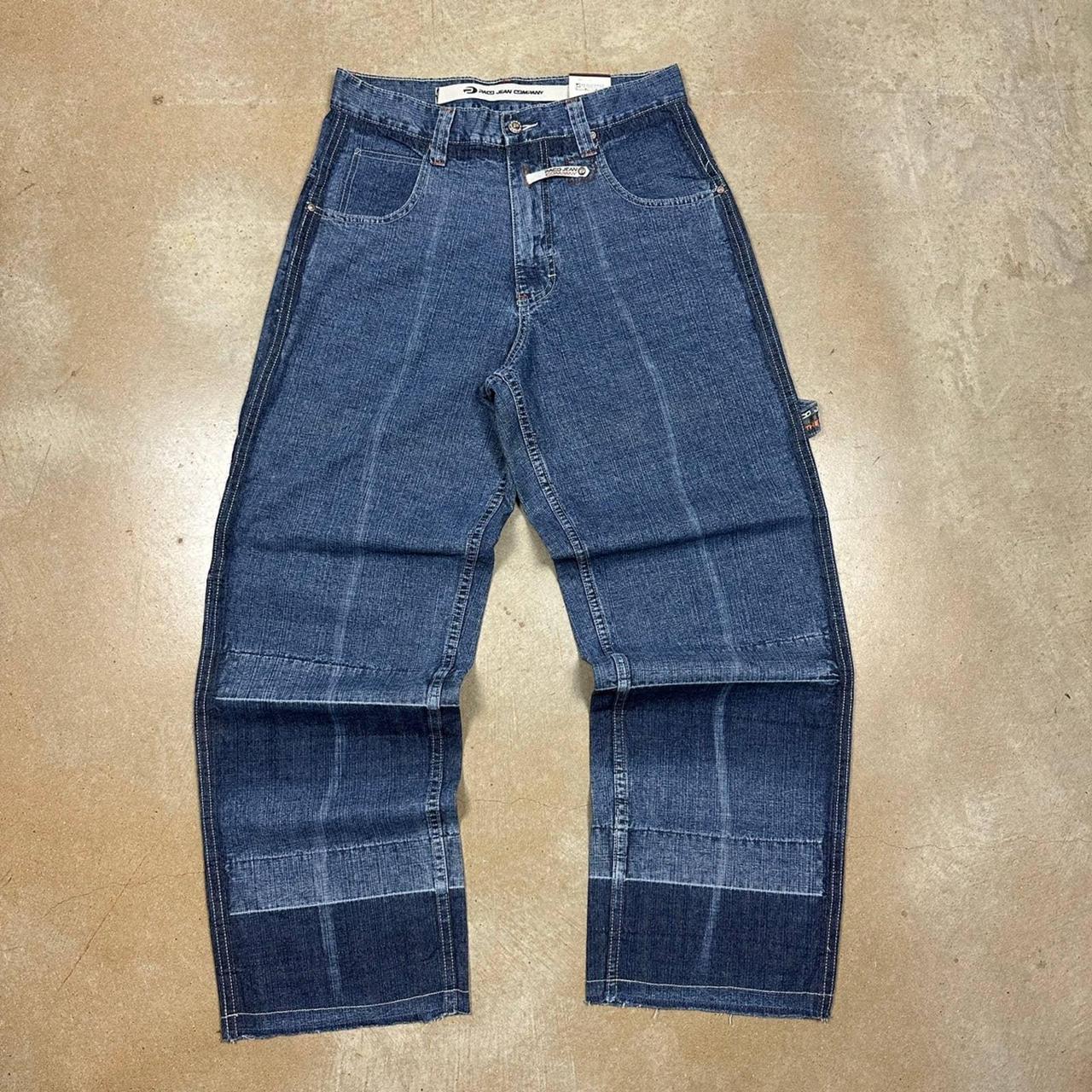 Vintage 's PACO Jeans Wide Leg Baggy Y2K Brand New   Depop